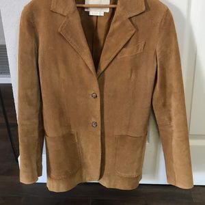 Suede Blazer